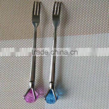 Crystal Handle Stainless Steel Spoon Cutlery Set photo-6