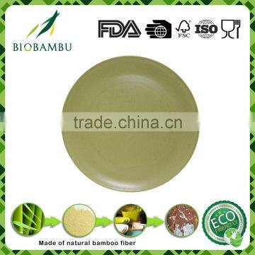 Natural Degradable Biodegradable Bamboo Plates for Fruit photo-4