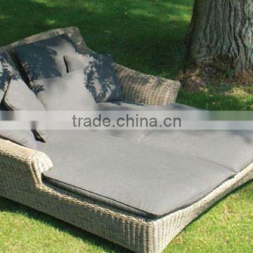 PLASTIC RATTAN BED/ WICKER FURNITURE TCC-P01