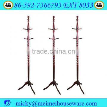 High Quality Antique Wooden Clothes Tree Hanger Coat Rack/stand photo-2