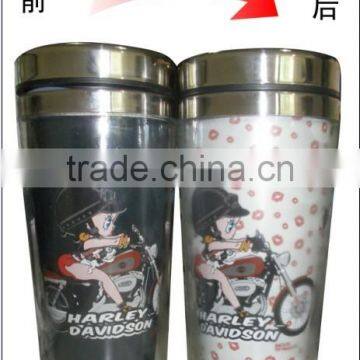 Factory Sale 16oz Double Wall Stainless Steel Travel Mug for Promotion photo-2