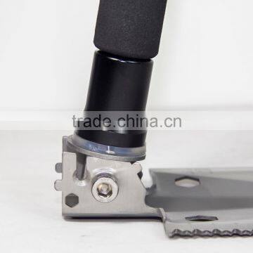 High-Tech Multifunction Compact Fishing Fillet Knife Shovel Hoe Saw Fire Flint photo-2