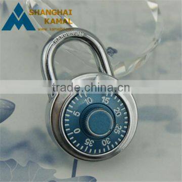 Solid Hardened Steel Shackle Dial Combination Luggage Suitcase Locker Lock Padlock