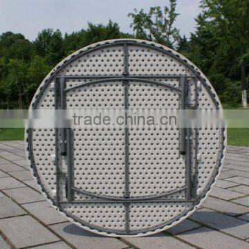 FTB-180R PLASTIC FOLDABLE OURDOOR ROUND TABLE