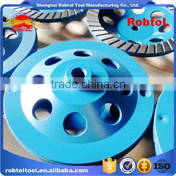 150 mm turbo row diamond grinding disc cup wheel for concrete floor 6" cutting tools for stone abrasive polishing grinder