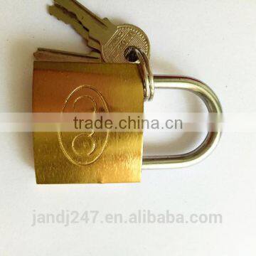 Heavy High Quality Brass Padlock and Key photo-3