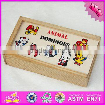 2016 Hot Sale Educational Children Wooden Mini Domino Set WJ276930 photo-3