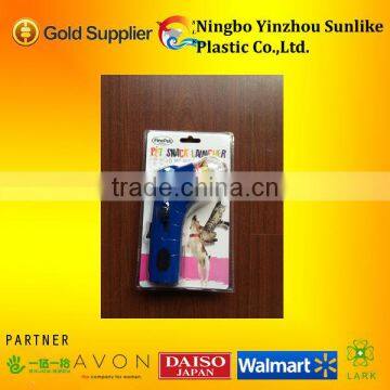 plastic pet snack launcher