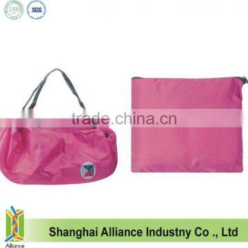 Nylon 3 Way use Foldable bag(transfer to shoulder bag,packbag and handbag)(CF-153)