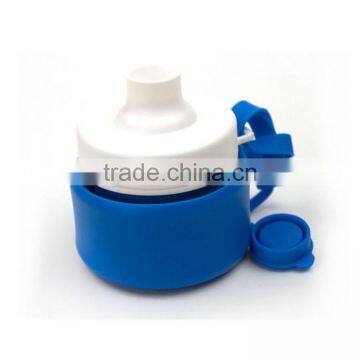 2017 Ecofriendly Folding Drinking Bottles/silicone Folding Water Cups Wholesaler