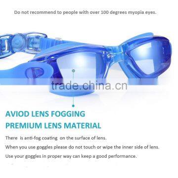 Swim Goggles Swimming Goggles No Leaking Anti Fog UV Protection Triathlon Swim Goggles With Free Protection Case for Adult Men photo-3