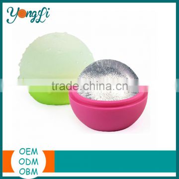 Hot Sale Round Shape Silicone Ice Ball Pop Mold Maker