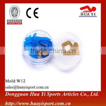 Custom wholesales durable quick logo printed fast durable swimming earplugs