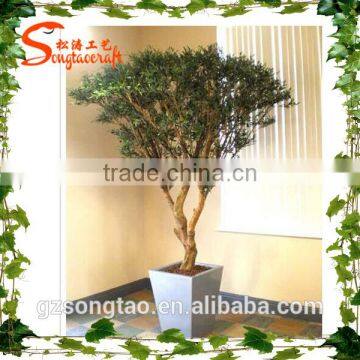 Wholesale artificial potted plant home decorative artificial tree plastic artiicial banyan tree