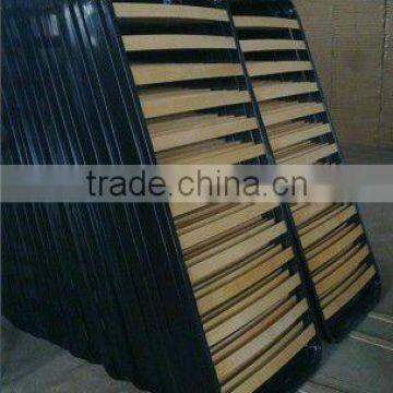 Heze Kaixin Bed Frame Steel Tube Wooden Slat photo-2