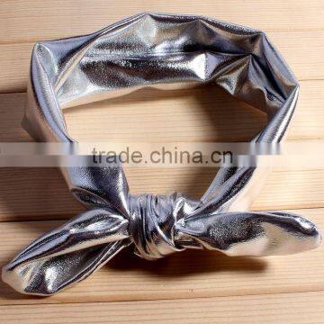 Elastic Fabric Bow Flower Headband for Kids Hair Accessories photo-2