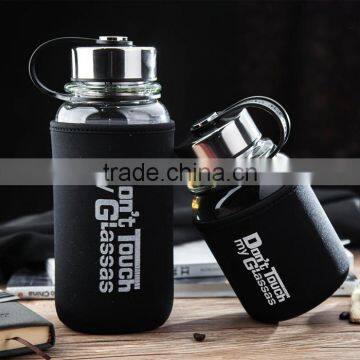UCHOME Single Wall Big Glass Water Bottle photo-2