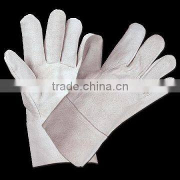 Split / Grain Leather Welding Gloves Applications: General Welding / Arc Welding Hot Work / Metal Work Size: 10