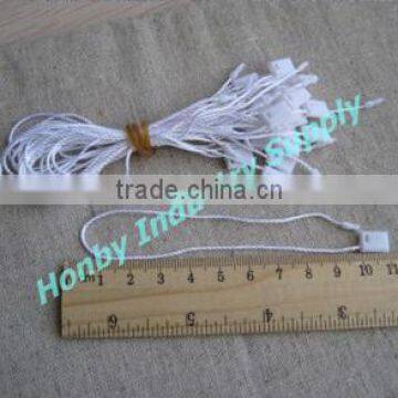 Wholesale Quality White Plastic Hang Tag String For Clothing