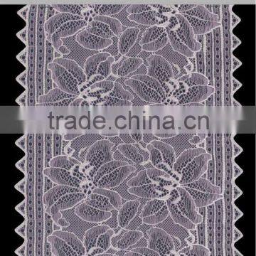 beautiful nylon spandex polyester lace for umbrella petti and leggings