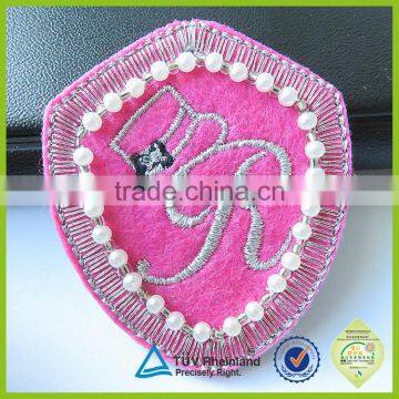 Free sample custom Embroidery sequins patches