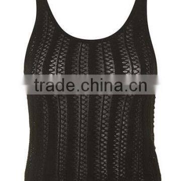 Hot Ladies Fringed Vest O-neck Summer Sleeveless Blouse Women Casual Loose Top photo-2