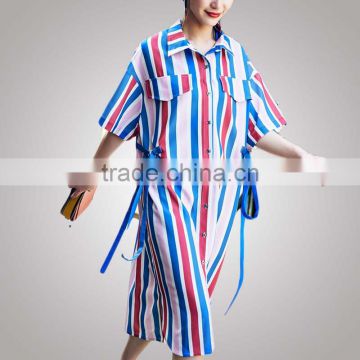 Good Quality Fancy Design Hot Selling Cheesecloth Dress Chinese Clothing Manufacturer