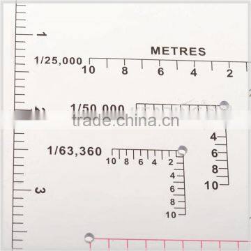 Kearing 9 Inch High Quality Royal Artillery Military Half Moon Protractor #KMP-3 photo-3