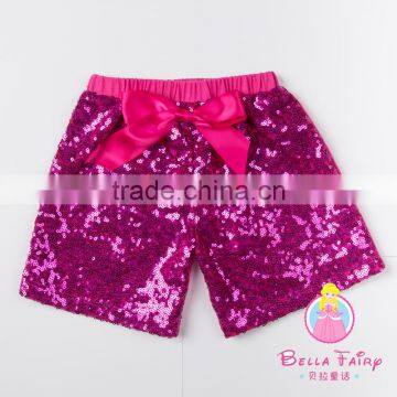 2016 Sequin Shorts Wholesale Girls Baby Pants Very Cheap Baby Ruffle New Born Dancing Pant photo-6