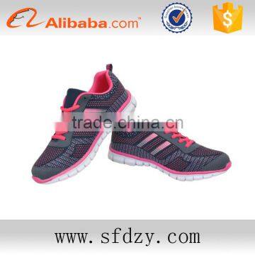 Hot sale China shoes factory breathable sports shoes for women 2015