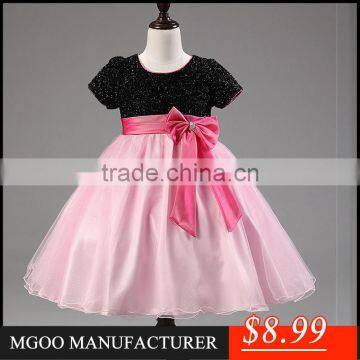 MGOO Fashion 2016 New Princess Flowers Girl Dress New Model Girl Dress 12 Years Old Purple Party Dress MGT027-4 photo-6