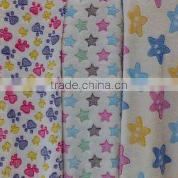 Printed Jacquard Coral Fleece Fabric photo-2