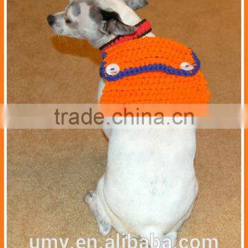 Crochet Dog Backpack Handmade Dog Carrier Backpack