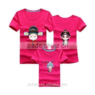 Family Beijing Opera Printing Design T-shirts Companies in China photo-3