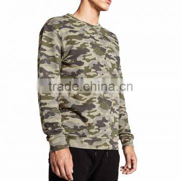 2016 Custom Mens Cheap Fitness Camo Hoodie Sweatshirt Wholesale photo-3