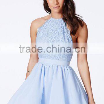 Women Dress New Sexy Backless Cross Backless Lace Ball Gown Party Dress Formal Homecoming Dress Short Mini Prom Dresses photo-4