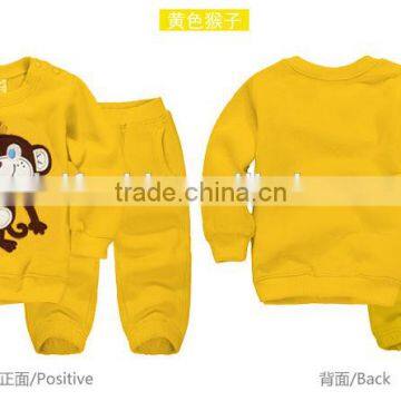 Hot Sale Custom OEM Cute Baby Boys Hoodies +pants,100% Cotton Spring or Autumn Baby Girls Wear Outfits photo-6