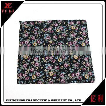 New Design Cotton Printed Soft Embroidered Handkerchief photo-4