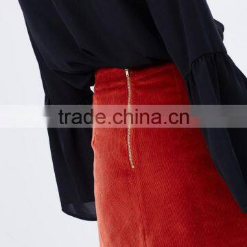 Wholesale Fancy Skirt Top Design Plus Size Clothing Mature Women in Skirt photo-6