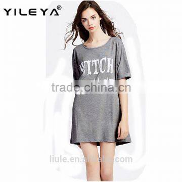 2016 High Quality T Shirts Women Sport T Shirts Fashion Casual Shirt Dress