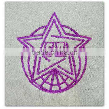 2016 New Customized Wholesale Shiny Black 100% Polyester Satin Grey Zip Hoodie photo-4