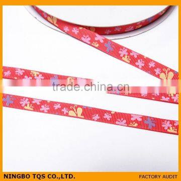 3/8 Inch Butterfly Printed Wholesale Ribbon photo-2