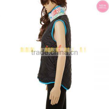Factory Wholesale Quilted Reversible Vest photo-5