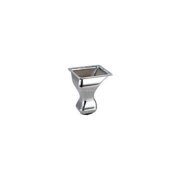 Zinc alloy chrome,nickel brushed,pearl nickel sofa leg A-134