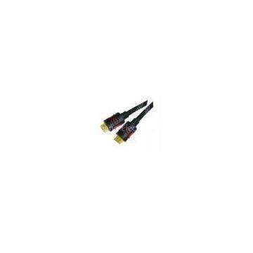 720p , 1080i , 1080p HDMI Cables 1.4 with 19 pin HDMI A male connectors