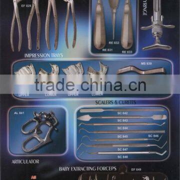 Dental Instruments, Root Elevator, Dental Syringe, Scaler, Tooth Extracting Forceps,Pliers,Elevators,Scalers Dental Tools