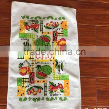 New Arrival Beautiful Printed Super Absorbent Microfiber Warp Knitted Tea Towels photo-6
