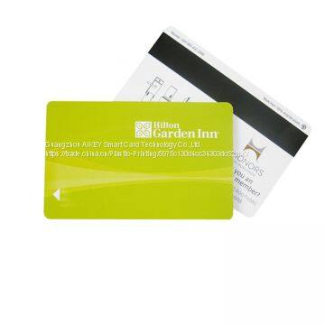 New York 1000 PCS / One Design Custom Plastic PVC Business VIP Cards With Embossing Gold Number and Magetics Stripe