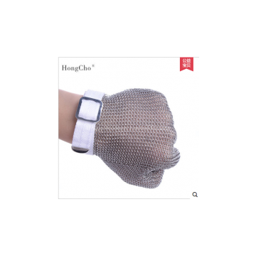 Customized  Lightweight metal mesh Cut Resistant Glove For Glass Handling