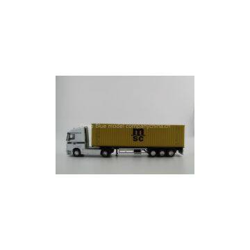 1:50 MSC container truck model toy